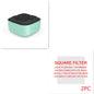 Portable smoke removal ashtray and air purifier on table
