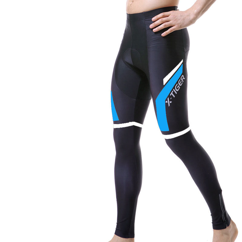 Men's lightweight quick-dry cycling sweatpants on display