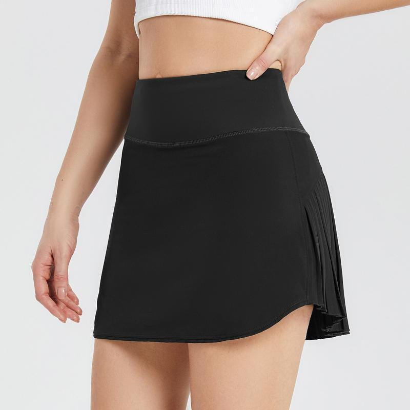 Baleaf Women'S Pleated Tennis Skirts High Waisted Lightweight Athletic Golf Skorts Skirts with Shorts Pockets