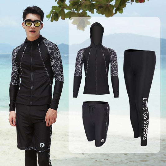 Long-sleeved Trousers Jellyfish Suit Snorkeling Surfing Swimsuit Suit - Outdoorsavage