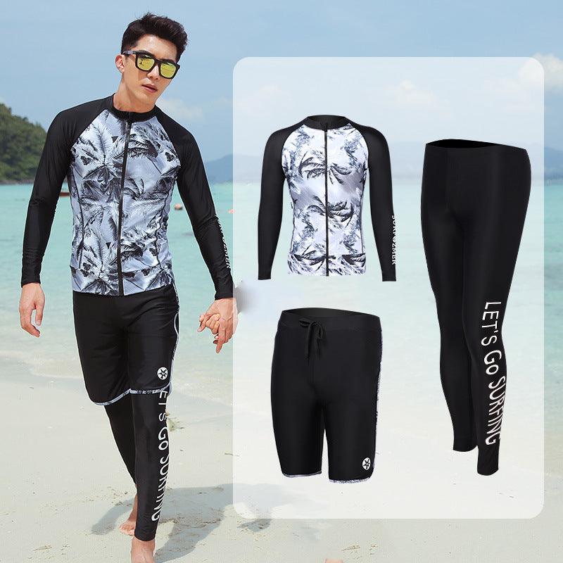 Long-sleeved Trousers Jellyfish Suit Snorkeling Surfing Swimsuit Suit - Outdoorsavage