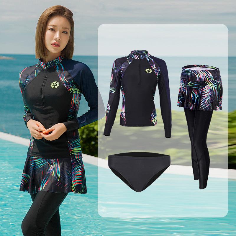 Long-sleeved Trousers Jellyfish Suit Snorkeling Surfing Swimsuit Suit - Outdoorsavage