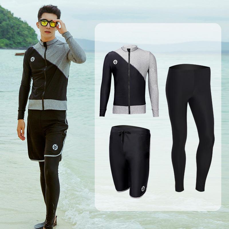 Long-sleeved Trousers Jellyfish Suit Snorkeling Surfing Swimsuit Suit - Outdoorsavage