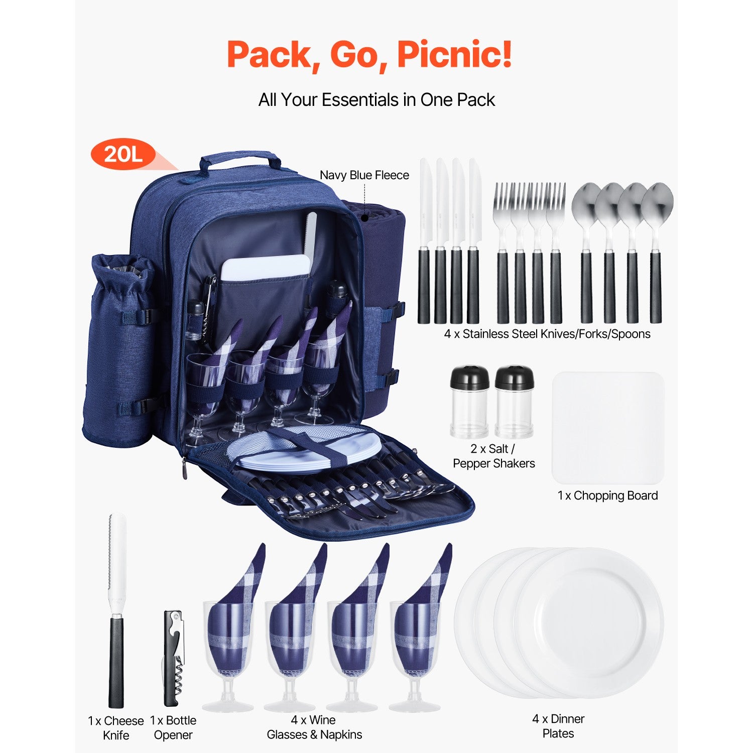 Picknickrucksa Picknickrucksa