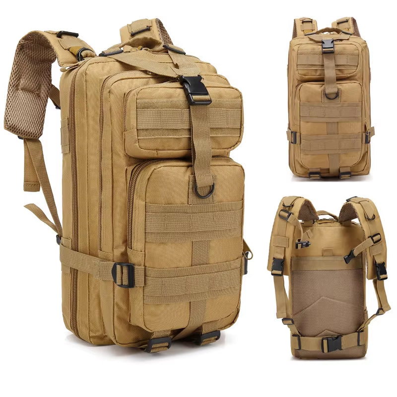Versatile Camouflage Tactical Backpack - Ultimate Outdoor Travel, Hiking, and Fishing Companion