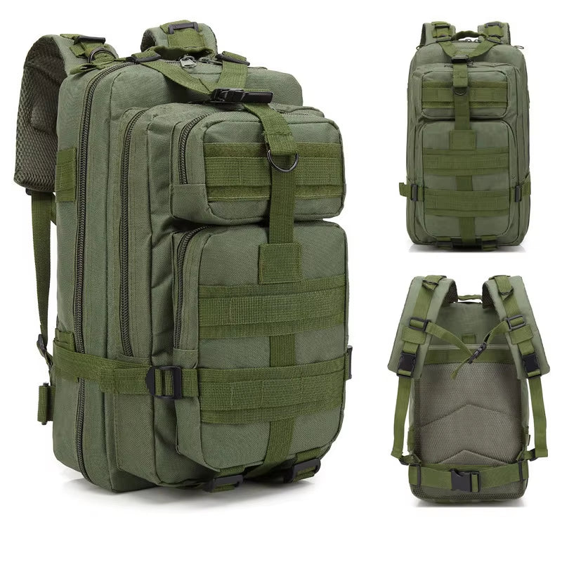 Versatile Camouflage Tactical Backpack - Ultimate Outdoor Travel, Hiking, and Fishing Companion