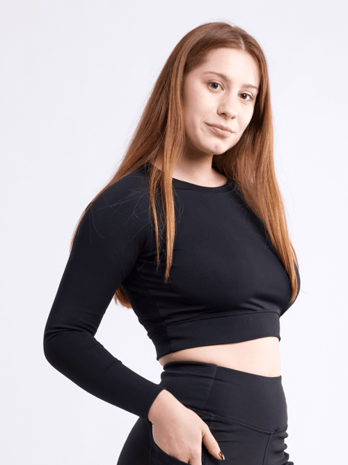 Long-Sleeve Crop Top - Outdoorsavage