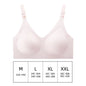 Women'S Seamless Bras Ladies Thin Style Jelly Color Soft Breastfeeding Bra Wireless Underwear Comfortable Lingerie Deep V Gather