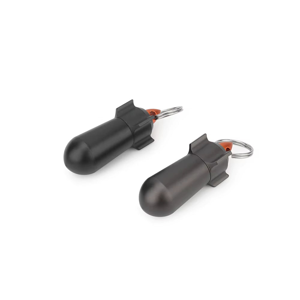 Mini Aluminum Alloy Waterproof Bottle Camping Survival Seal Bottle EDC Outdoor Tool