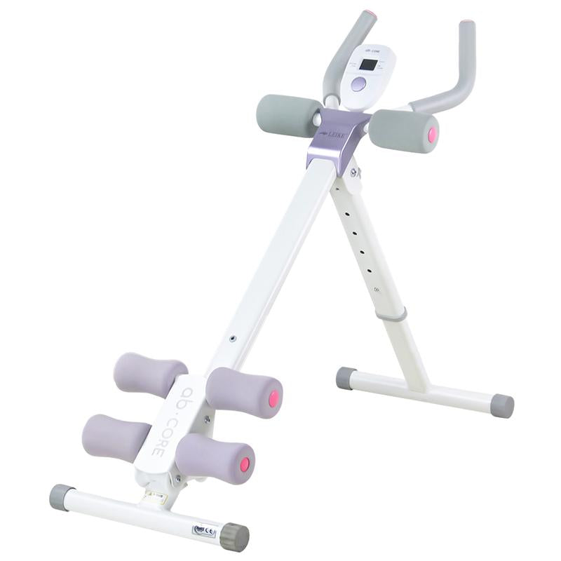 Ab Trainer Abdominal Whole Body Workout Machine Waist Cruncher Core Toner, Leg, Thighs, Buttocks Shaper with LCD Monitor Ab Workout Machine Adjustable Whole Multiple Exercise Modes Fitness Equipment Sturdy and Durable Foldable Professional