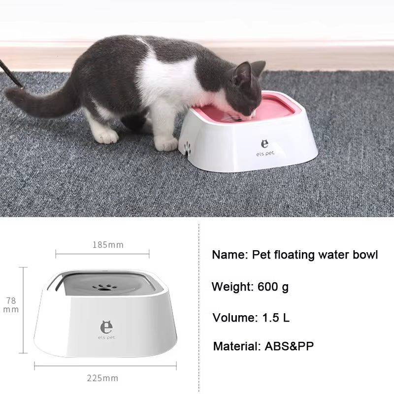 The Splash-Proof Pup and Kitty Water Bowl: No More Wet Noses and Messy Floors!
