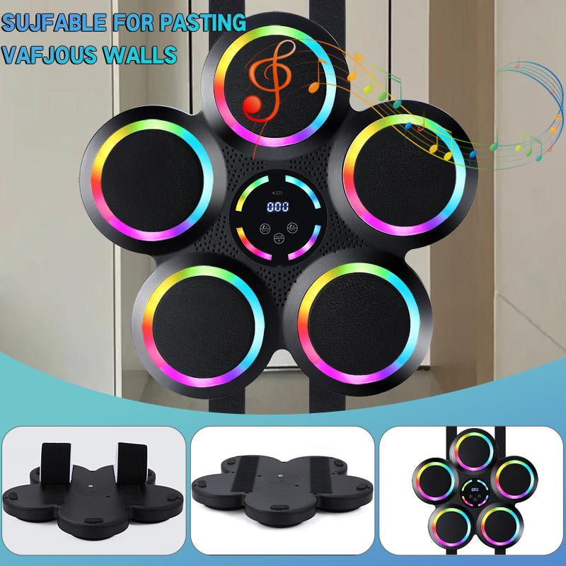 "2024 Limited Edition Intelligent Music Boxing Machine with Boxing Gloves, perfect for home and gym workouts. Wall-mounted for convenient storage and space-saving design. Enhance your fitness routine with this advanced technology boxing machine that brings music and exercise together in a sleek and stylish package."