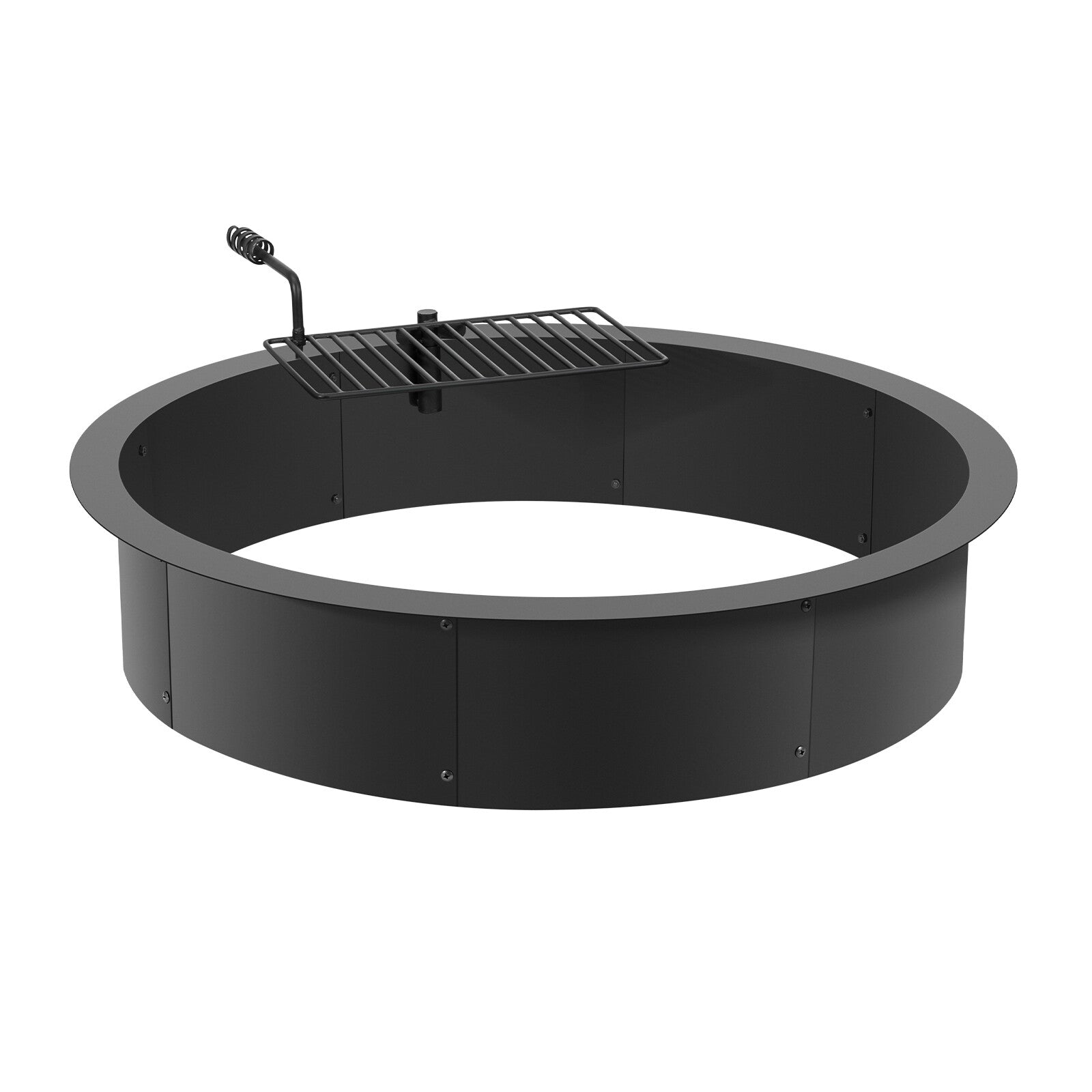 VEVOR Feuerstelle Feuerring Feuerschale Lagerfeuer Metall Φ1016Mm Garten Terrase