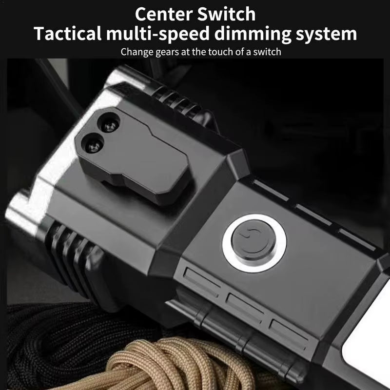 Safety Hammer Flashlight Seat Belt Cutter and Glass Breaker Rescue Tool LED High Lumens Rechargeable Solar Powered Escape Kit