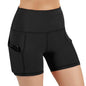 Jolie High-Waisted Athletic Shorts with Hip Pockets - Outdoorsavage