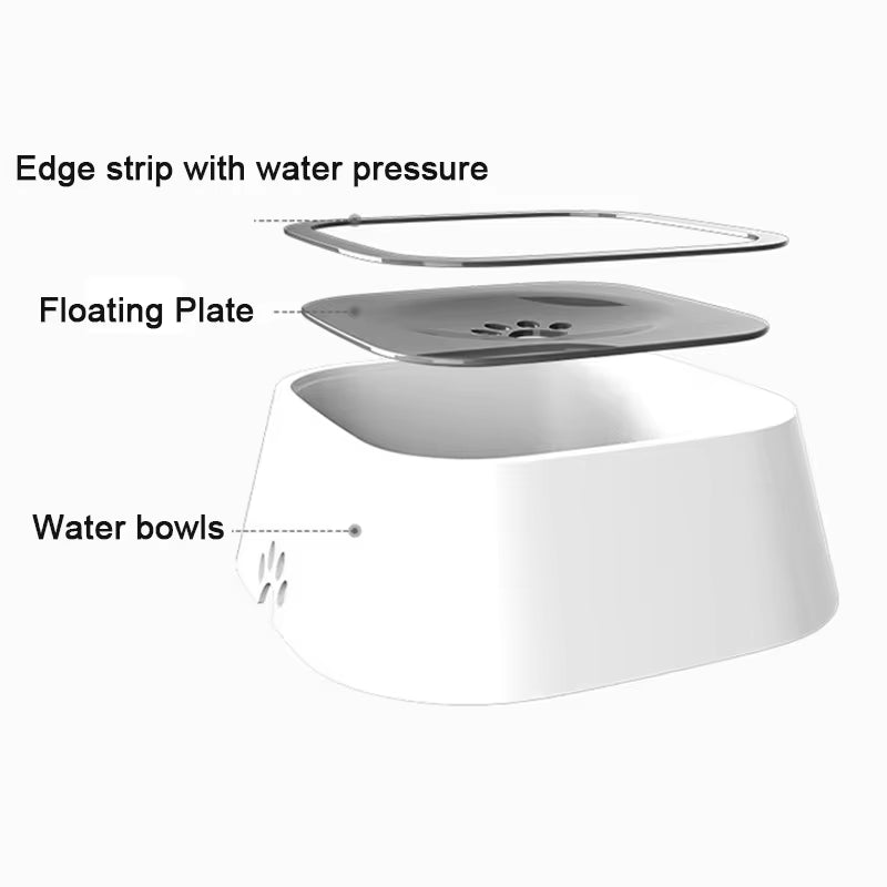 The Splash-Proof Pup and Kitty Water Bowl: No More Wet Noses and Messy Floors!