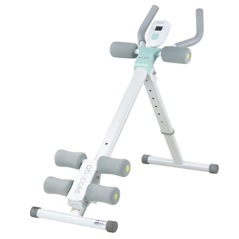 Ab Trainer Abdominal Whole Body Workout Machine Waist Cruncher Core Toner, Leg, Thighs, Buttocks Shaper with LCD Monitor Ab Workout Machine Adjustable Whole Multiple Exercise Modes Fitness Equipment Sturdy and Durable Foldable Professional