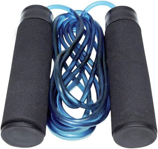 Jump Ropes: 1.2lb Weighted PVC Durability with Cushioned Foam Handles