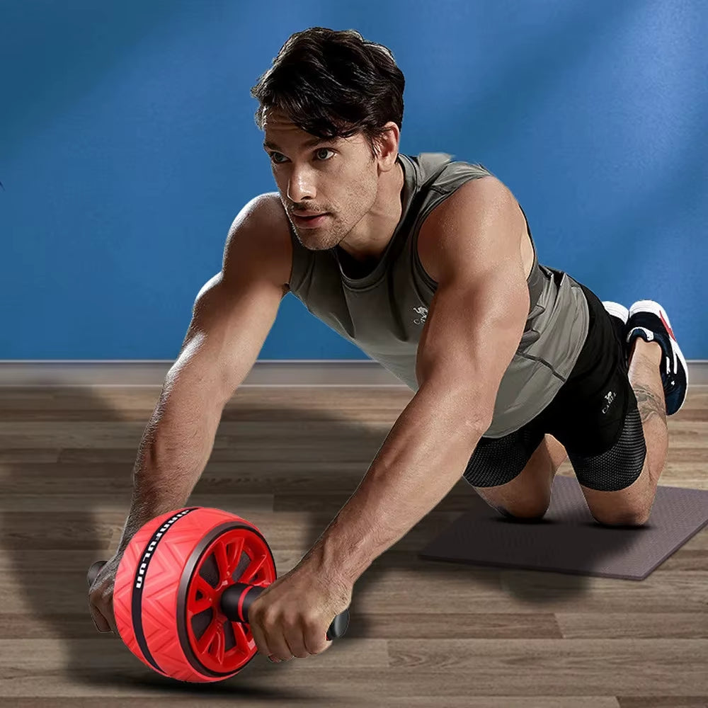 Roller Abs Workout Roller Wheel Exercise Equipment Core Workout Abdominal Wheel Roller for Home Gym