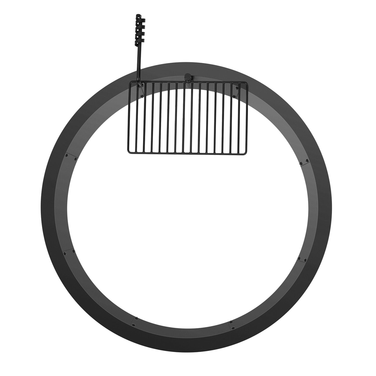 VEVOR Feuerstelle Feuerring Feuerschale Lagerfeuer Metall Φ1016Mm Garten Terrase
