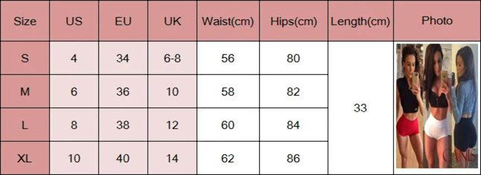 Women's Sports High Waist Shorts