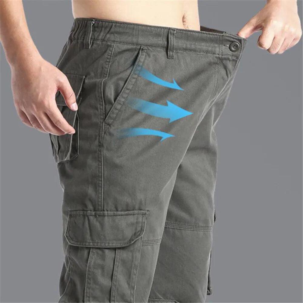 Waterproof men's work overalls with multiple tool pockets