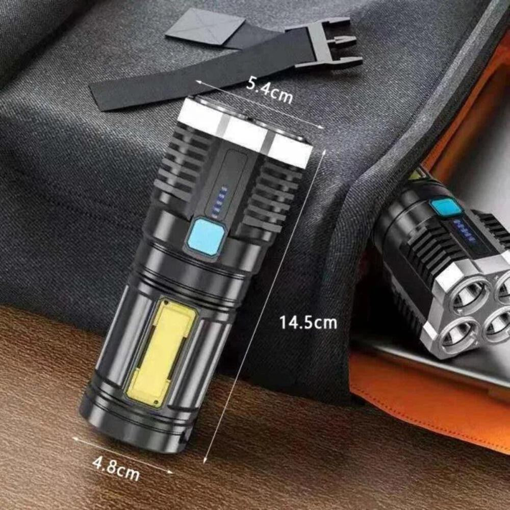 Ultimate LED Flashlight for Adventurers - 4LED High Power