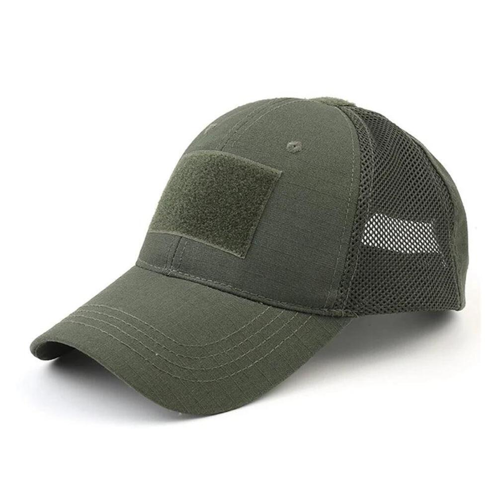 "OutdoorSavage high-quality adjustable mesh cap for outdoor activities."