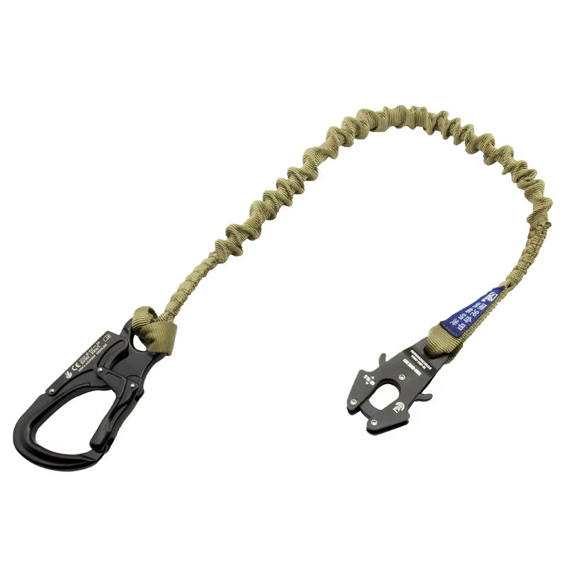 Heavy-Duty Quick Release Safety Rope with Double End Draping Buckle - Load-Bearing 25KN