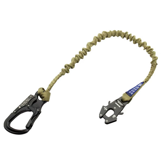 Heavy-Duty Quick Release Safety Rope with Double End Draping Buckle - Load-Bearing 25KN