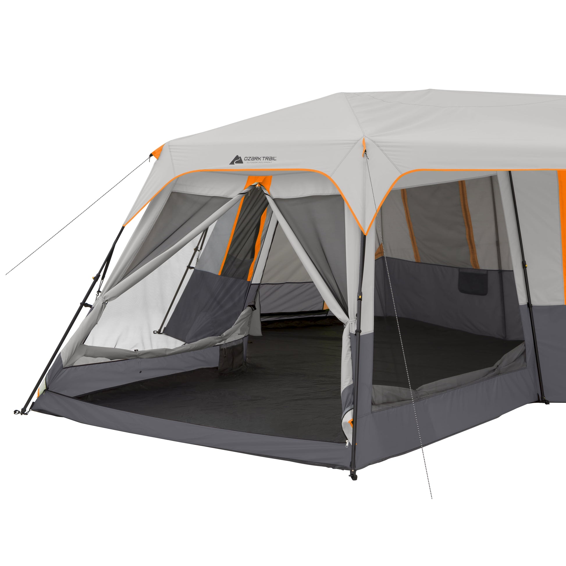 Das 20' x 18' Instant Cabin Tent für 12 Personen mit Screen Room ist die ideale Wahl für große Gruppen beim Camping. Mit einem Gewicht von nur 56,5 lbs ist dieses Zelt einfach zu transportieren und aufzubauen. Genießen Sie den Komfort eines geräumigen Innenraums und des Screen Rooms für zusätzlichen Schutz vor Insekten. Perfekt für Outdoor-Abenteuer mit Familie und Freunden.