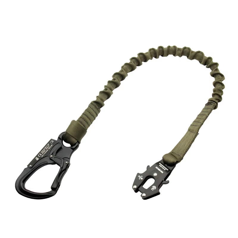 Heavy-Duty Quick Release Safety Rope with Double End Draping Buckle - Load-Bearing 25KN