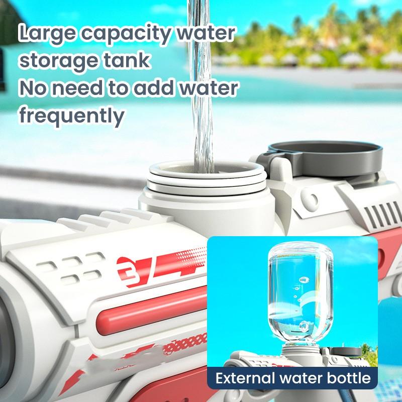 Summer Water Gun High-Tech Automatic Water Soaker Guns Large Capacity Kid Adult Summer Pool Beach Outdoor Toy - Outdoorsavage