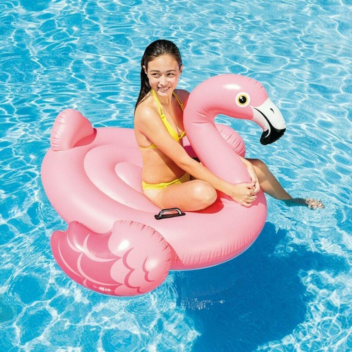 Inflatable pool figure Intex Flamingo (142 X 137 x 97 cm) - Outdoorsavage