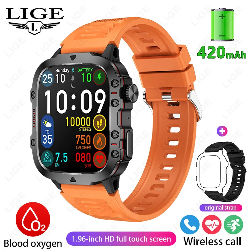 Smart Watch Men 201 Screen Lp68 Waterproof Watches Outd - Outdoorsavage