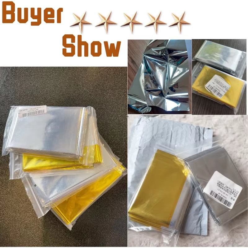 Emergency Blanket Outdoor Survive First Aid Rescue Kit Windproof Waterproof Foil Thermal Blanket for Camping Hiking Hot