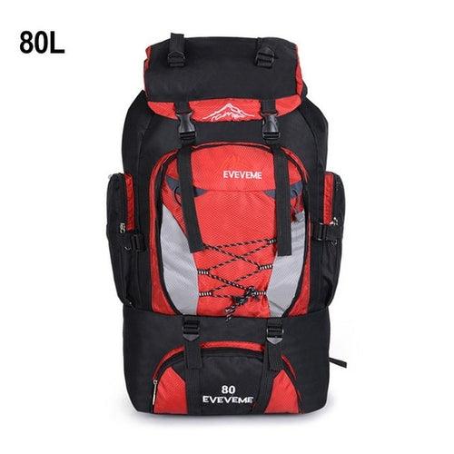 80l 90l Large Camping Backpack Travel Bag Men's Women Luggage Hiking - Outdoorsavage