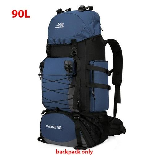 80l 90l Large Camping Backpack Travel Bag Men's Women Luggage Hiking - Outdoorsavage