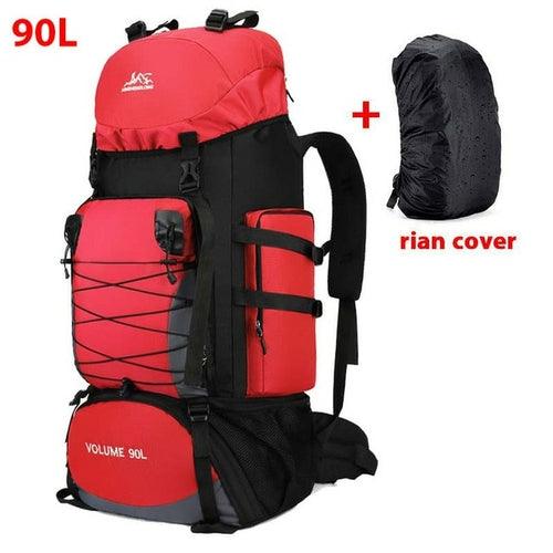 80l 90l Large Camping Backpack Travel Bag Men's Women Luggage Hiking - Outdoorsavage