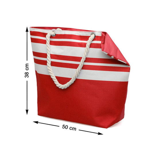 Beach Bag 50 x 38 cm Red - Outdoorsavage