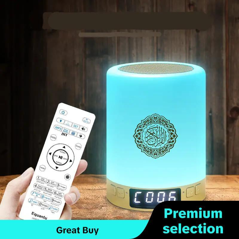 Multifunctional Sound Machine, LED Night Light with APP & Remote Control, USB Rechargeable Atmosphere Lamp Bluetooth-Compatible Speaker with 8GB Memory