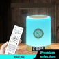 Multifunctional Sound Machine, LED Night Light with APP & Remote Control, USB Rechargeable Atmosphere Lamp Bluetooth-Compatible Speaker with 8GB Memory