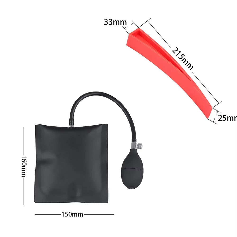 Car Opening Kit Universal Cars Door Window Open Tool Key Wedge Auto Air Pump Bag Unlock Repair Tools Lock Out Emergency Tool Kit