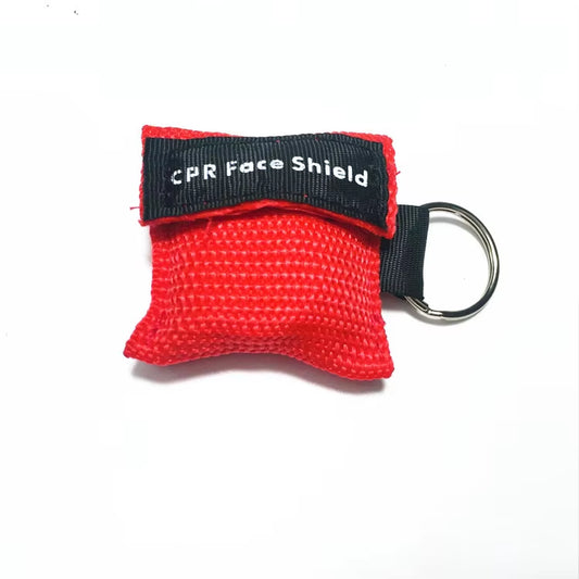 1Pcs Keychain First Aid Emergency Face Shield CPR Mask Professional Outdoor Rescue Health Care Tools Jetting Resuscitator Mask