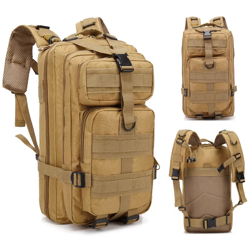 Versatile Camouflage Tactical Backpack - Ultimate Outdoor Travel, Hiking, and Fishing Companion