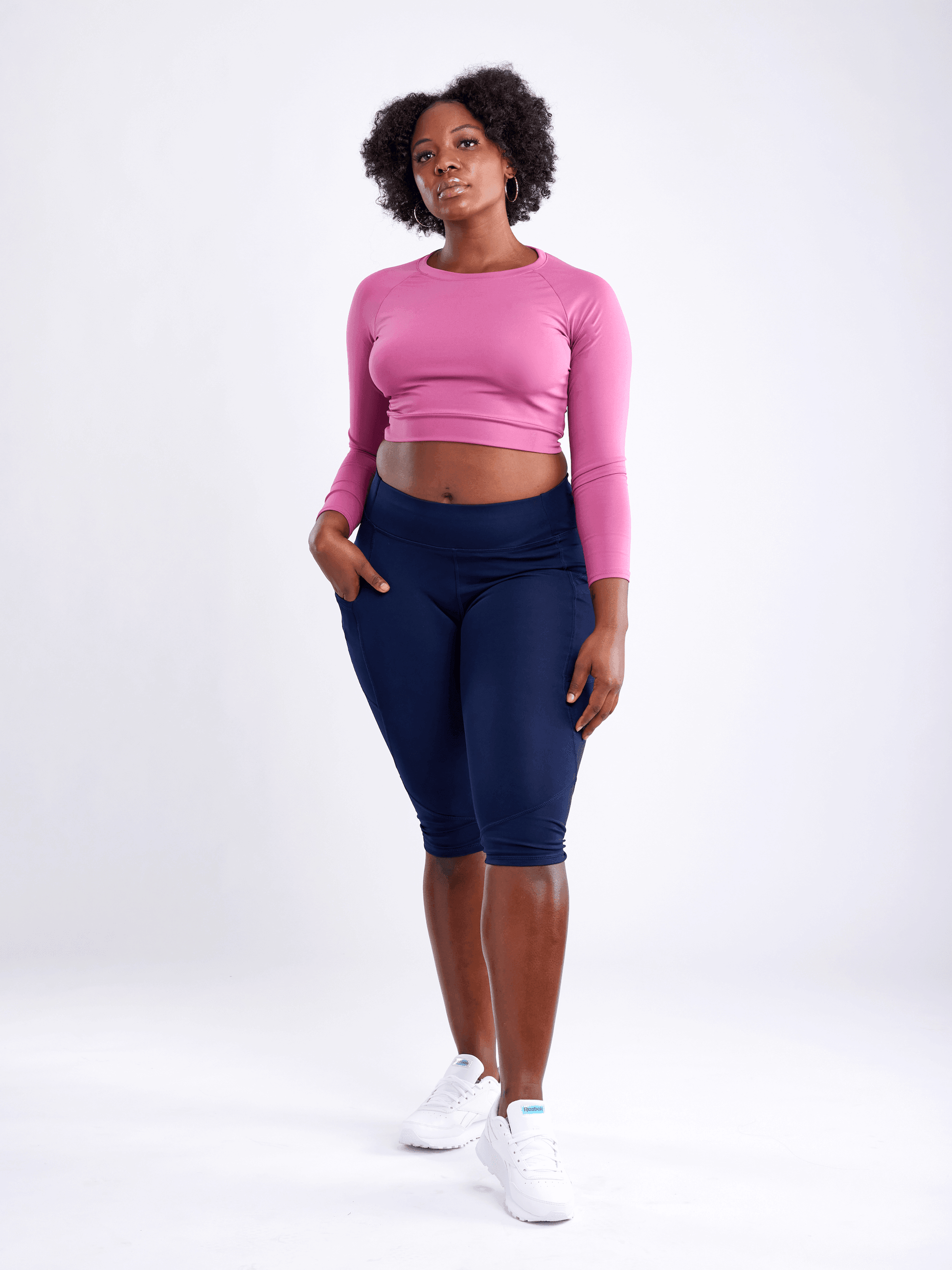 Long-Sleeve Crop Top - Outdoorsavage