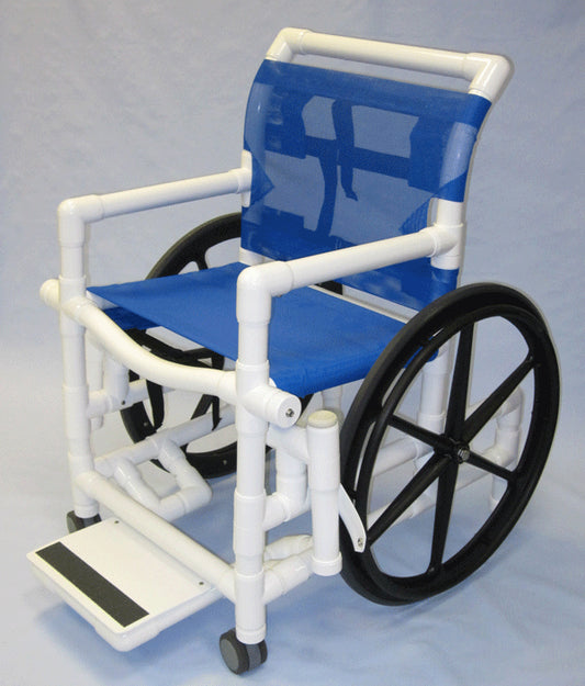 Aqua Creek Products F-520XWSPM 24 in. Wide Mesh Seat Pool Access Chair