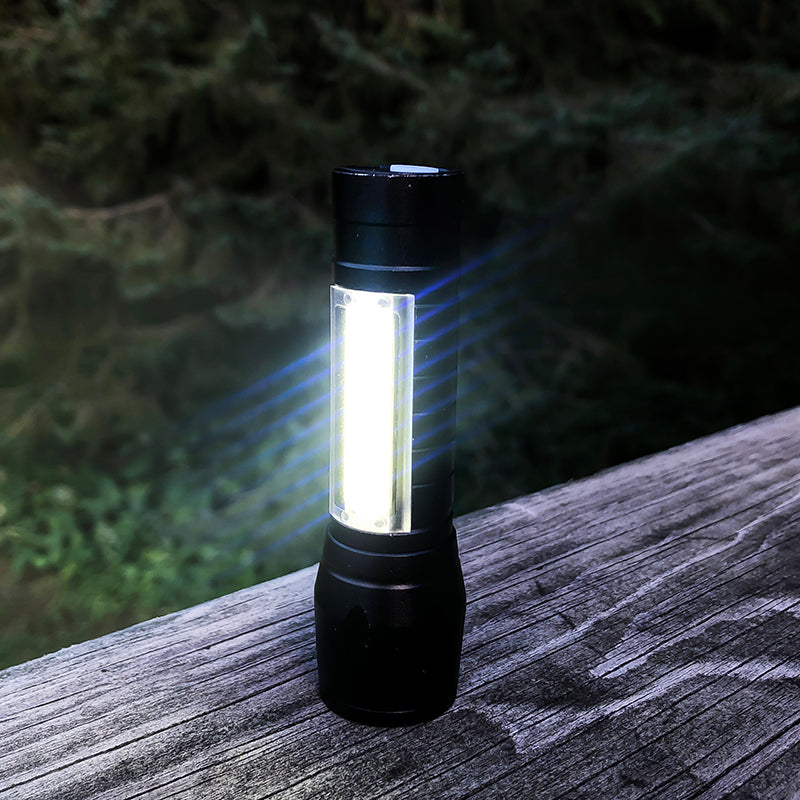 Micro Stinger™ Rechargeable LED Flashlight & COB LED Work Light Displa