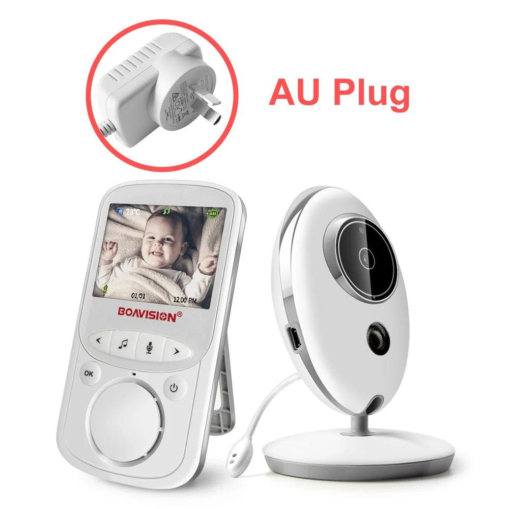 Wireless LCD Audio Video Baby Monitor VB605 Radio Nanny Music Intercom IR 24h Portable Baby Camera Baby Walkie Talkie Babysitter - Outdoorsavage