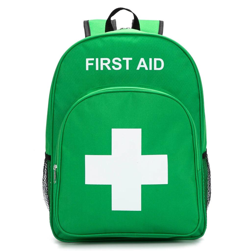 First Aid Backpack Empty Medical First Aid Bag Treatment First Responder Trauma Bag for Camping Outdoors - Outdoorsavage